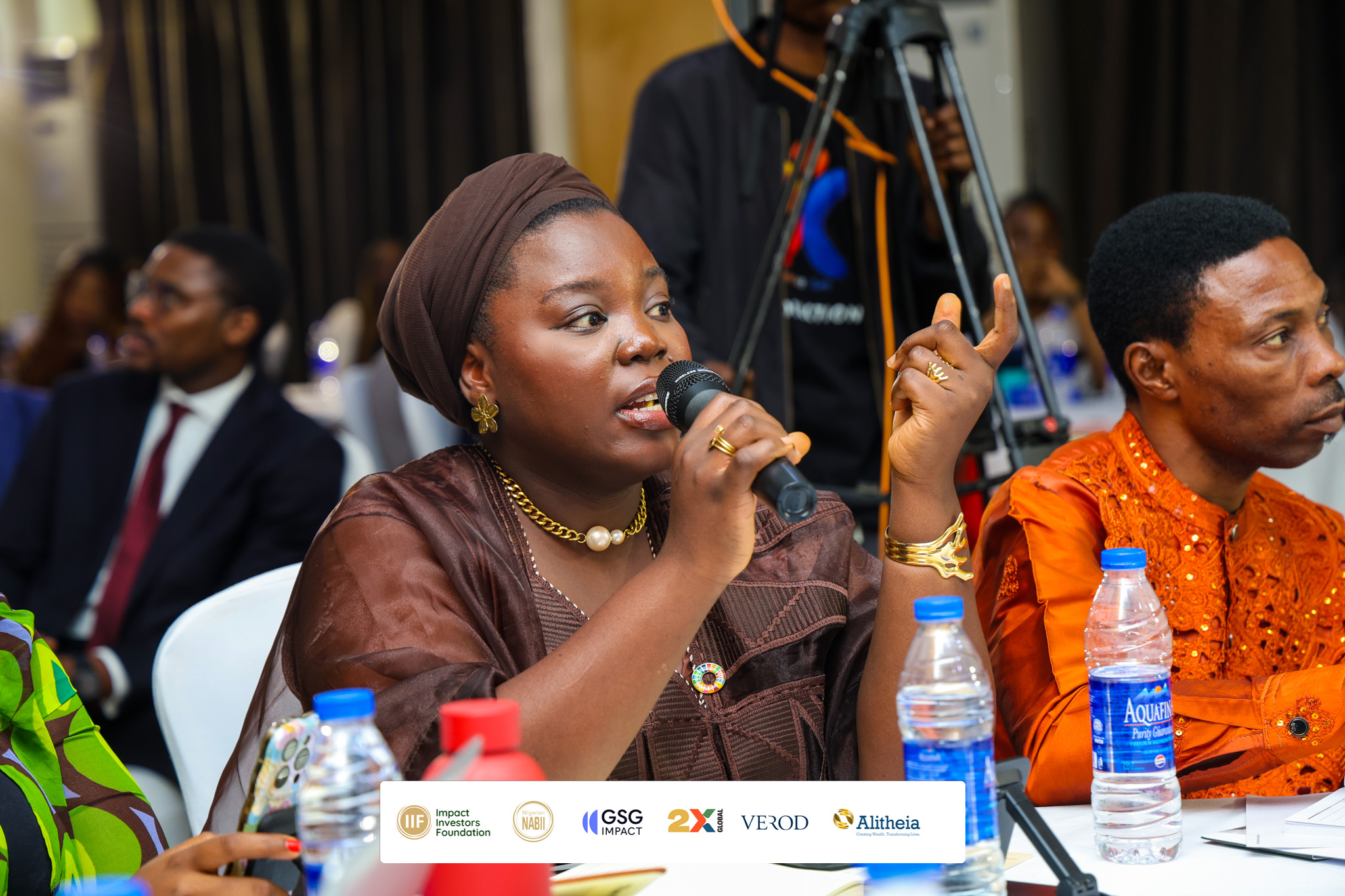 Tolulope Makinwa at the Nigeria Gender Smart and Inclusive Capital Training Workshop