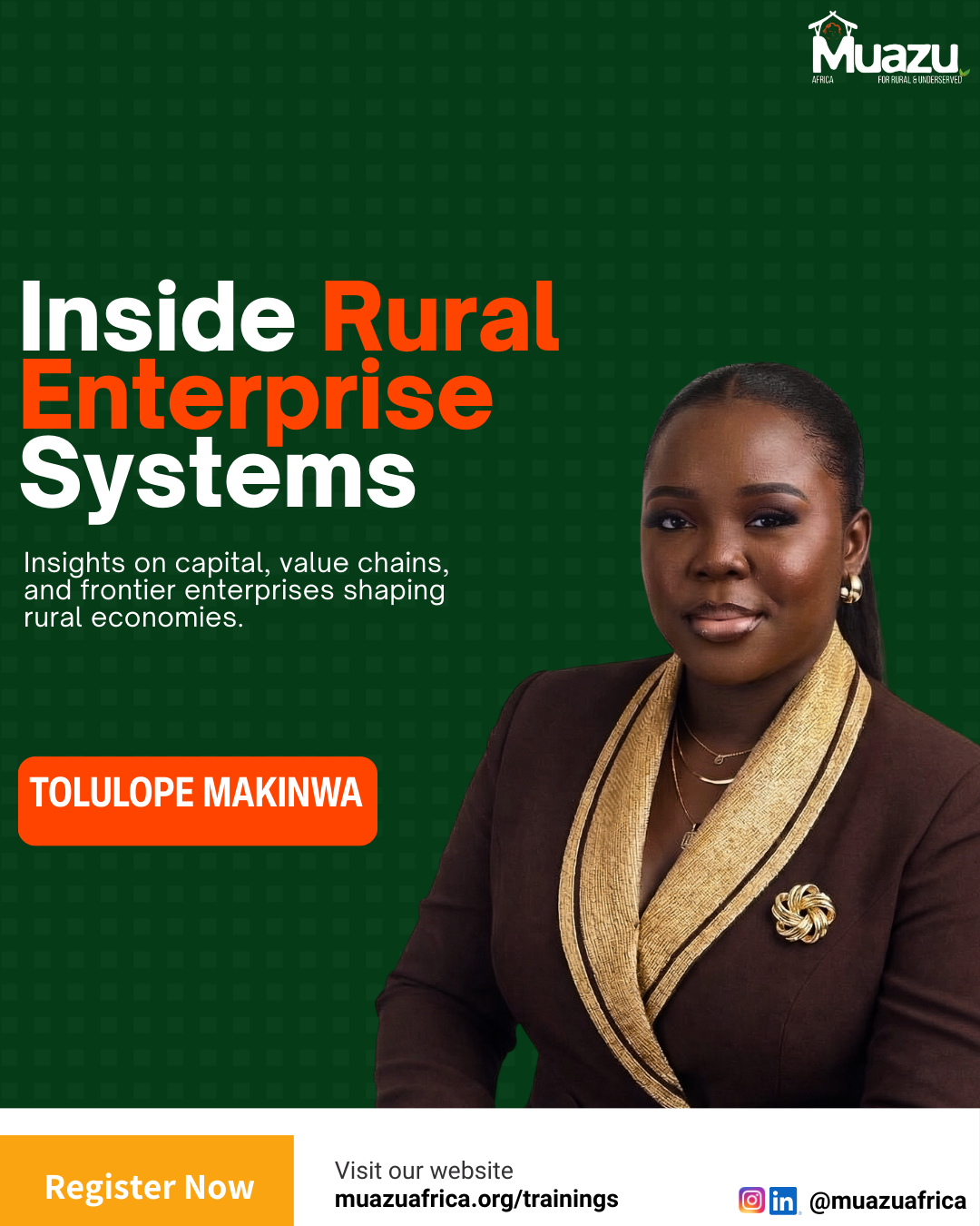Inside Rural Enterprise Systems — Muazu Africa Masterclass