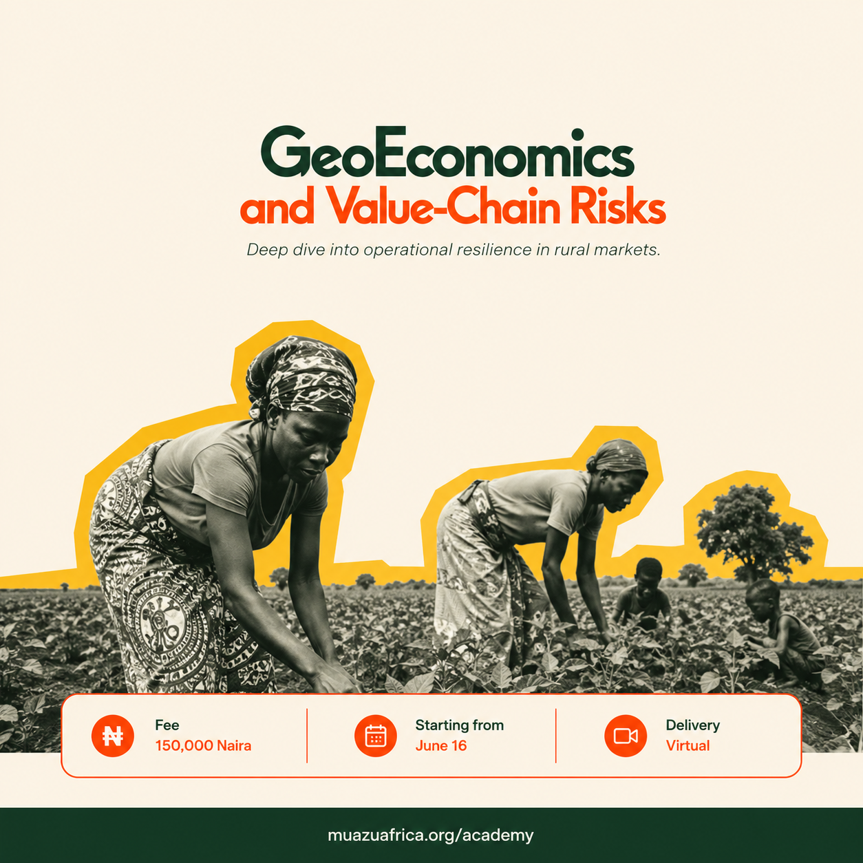 GeoEconomics and Value-Chain Risks — Executive Course