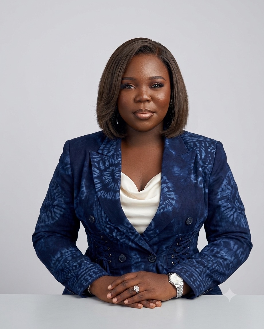 Tolulope Makinwa receiving Ag-BDSP certification